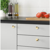IKEA BAGGANAS Knob, 21 mm Brass-Colour